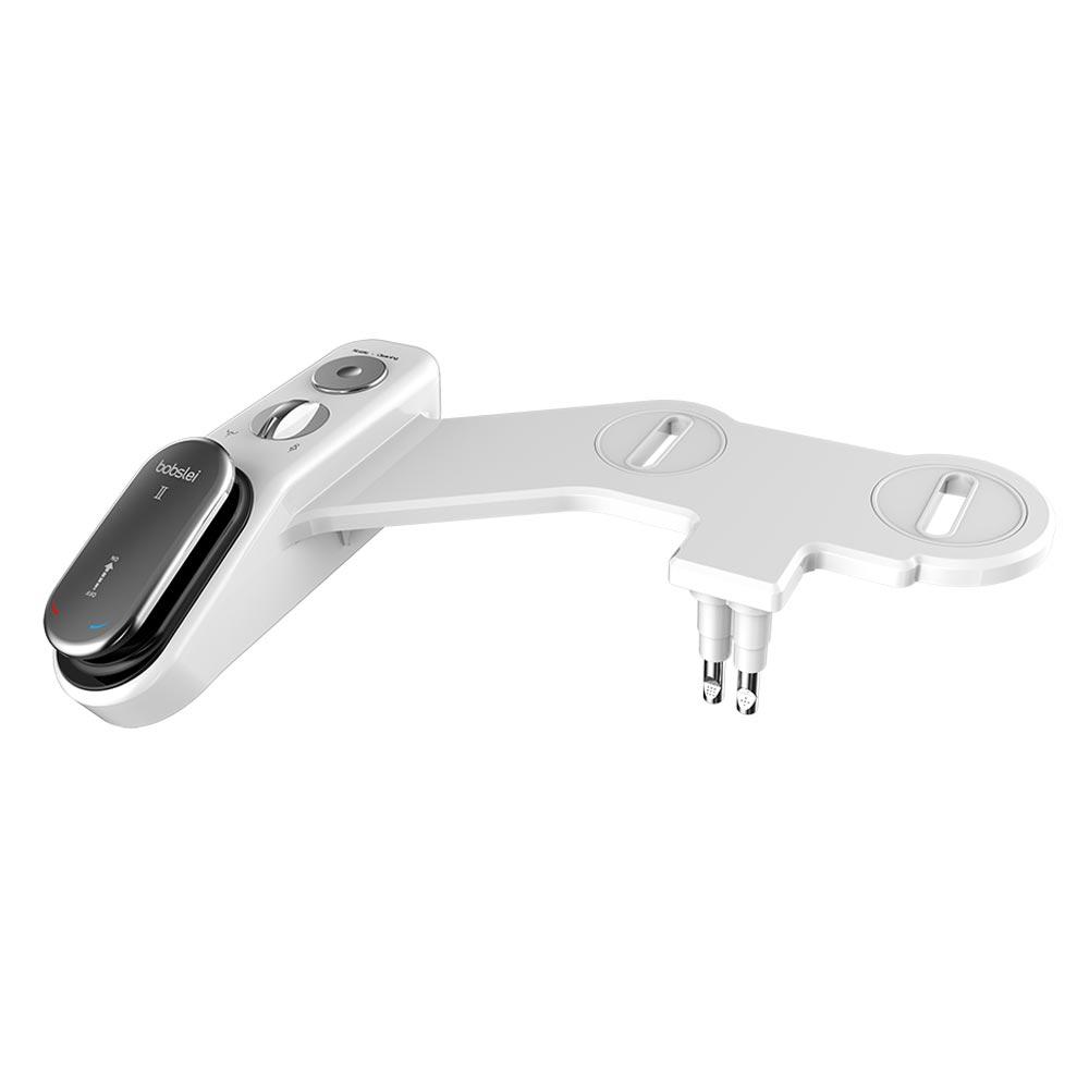 Bobslei Non-Electric Bidet II Chrome Nozzle / Hot & Cold Water Water Spray