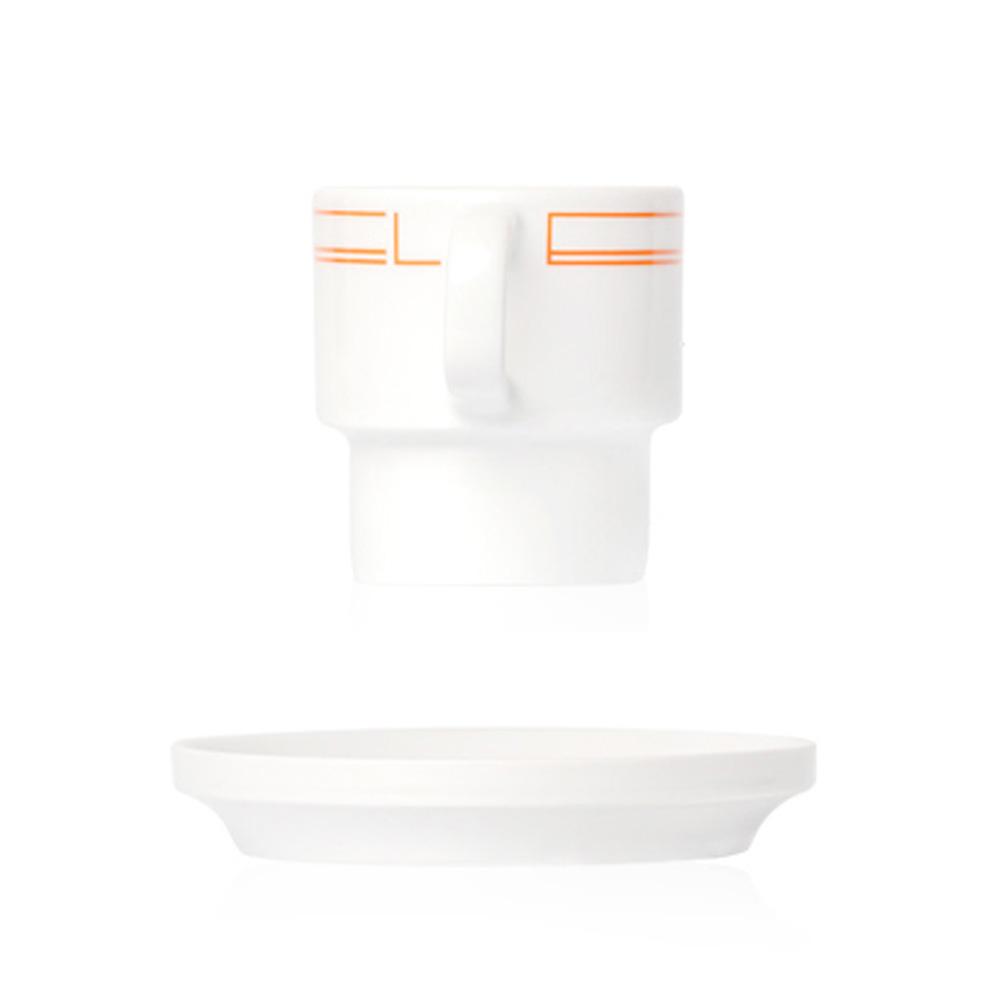 El Café Espresso Cup and Sauser 75ml Set