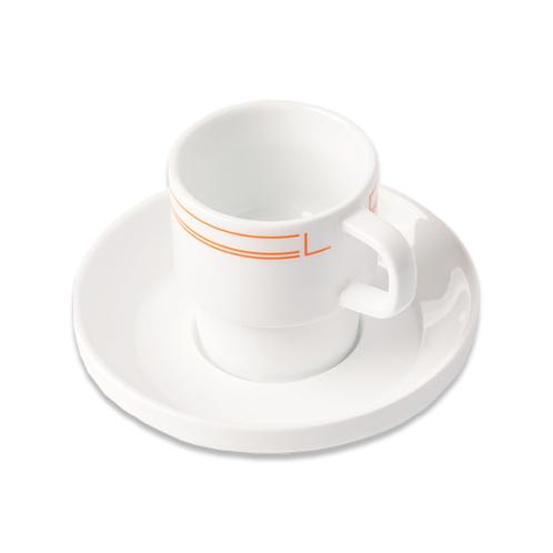 El Café Espresso Cup and Sauser 75ml Set