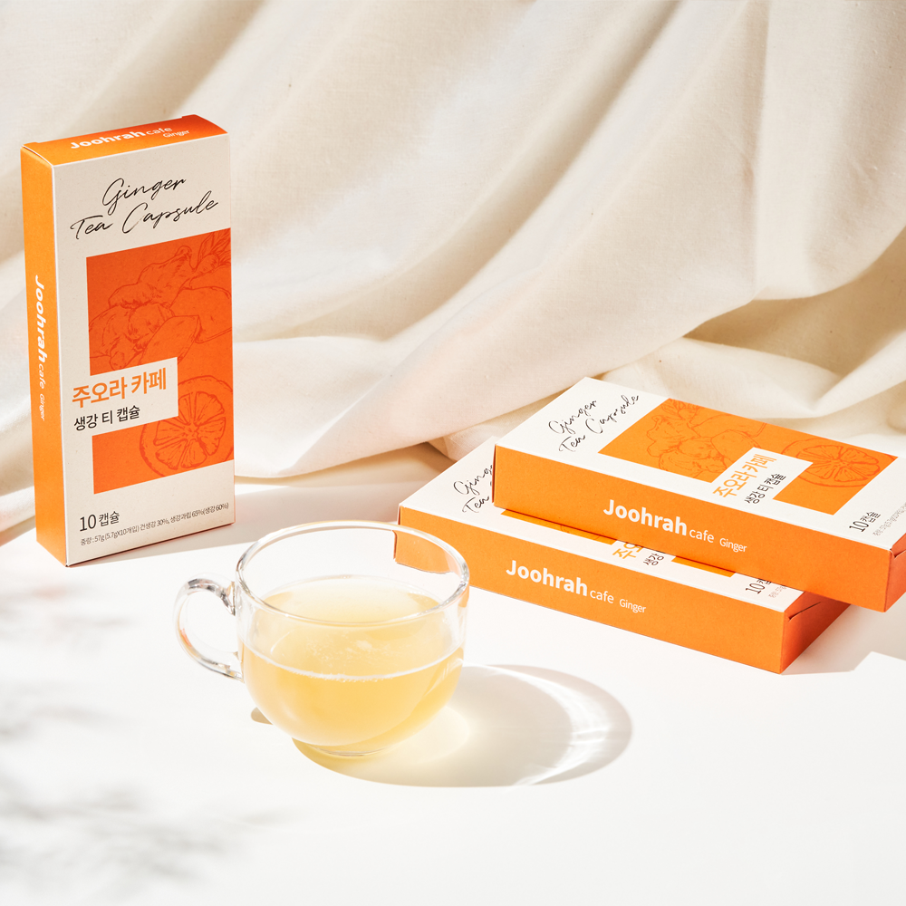 Joohrah café Ginger Tea Capsules